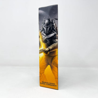 Vintage Hasbro Star Wars Black Series Sealed Figures Mandalorian Super Commando CW 05 - Hasbro Black Series (2020)