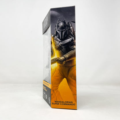 Vintage Hasbro Star Wars Black Series Sealed Figures Mandalorian Super Commando CW 05 - Hasbro Black Series (2020)