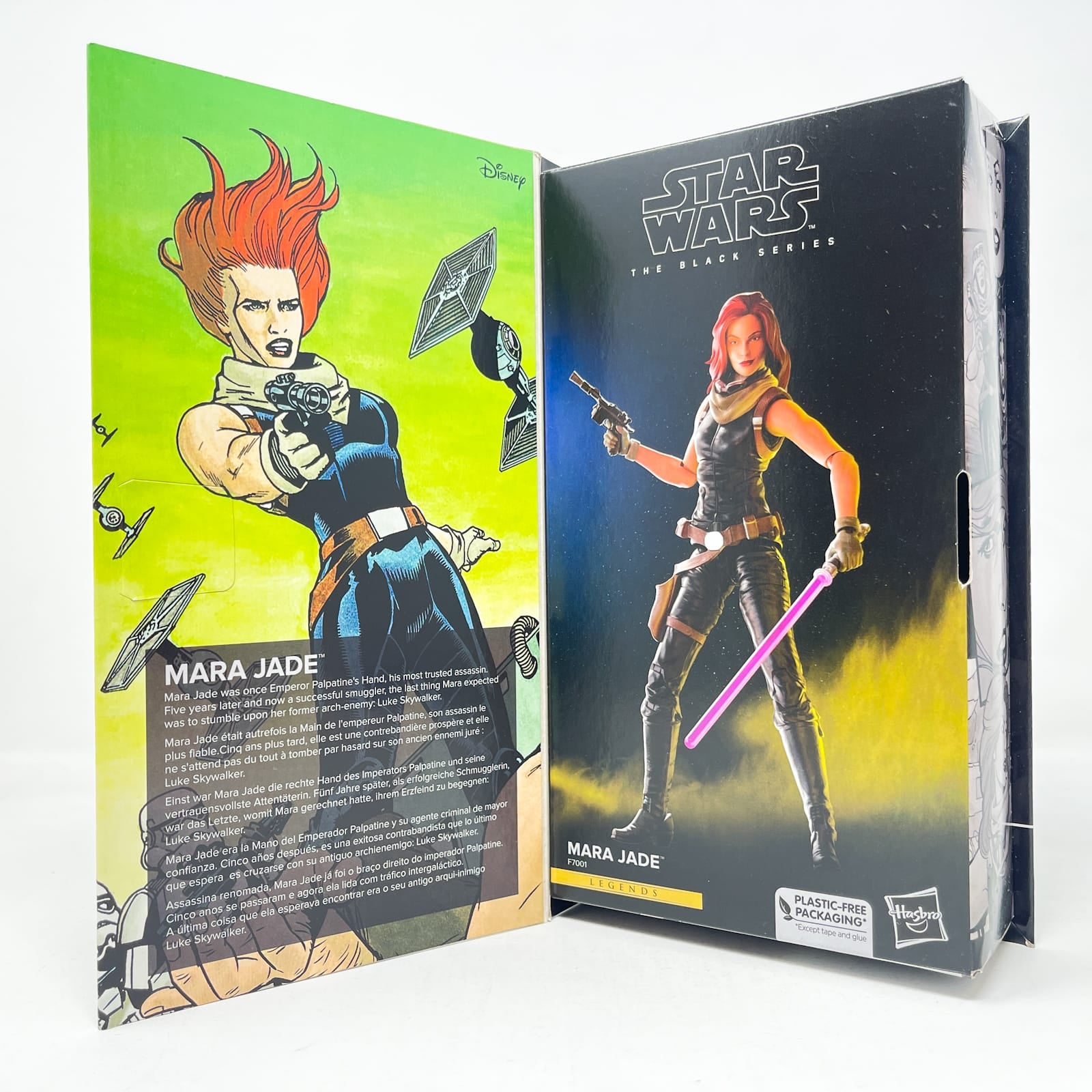 Vintage Hasbro Star Wars Black Series Sealed Figures Mara Jade Dark Force Rising Comic Pack – Hasbro Black Series (2023)