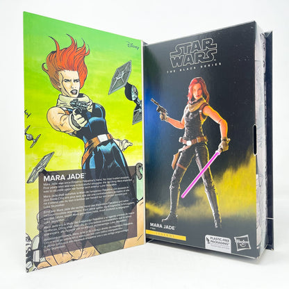 Vintage Hasbro Star Wars Black Series Sealed Figures Mara Jade Dark Force Rising Comic Pack – Hasbro Black Series (2023)