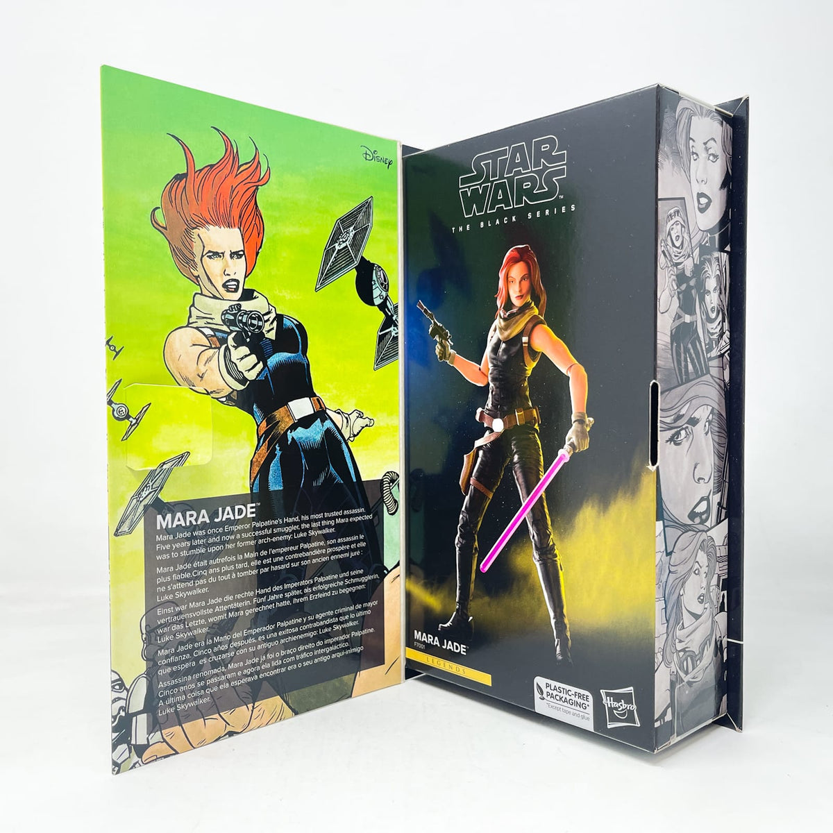 Vintage Hasbro Star Wars Black Series Sealed Figures Mara Jade Dark Force Rising Comic Pack – Hasbro Black Series (2023)