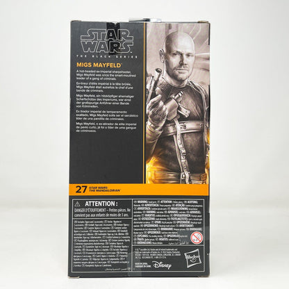 Vintage Hasbro Star Wars Black Series Sealed Figures Migs Mayfeld MAN 27 -Hasbro  Black Series