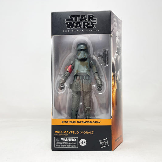 Vintage Hasbro Star Wars Black Series Sealed Figures Migs Mayfield (Morak) MAN 15 - Hasbro Black Series (2022)