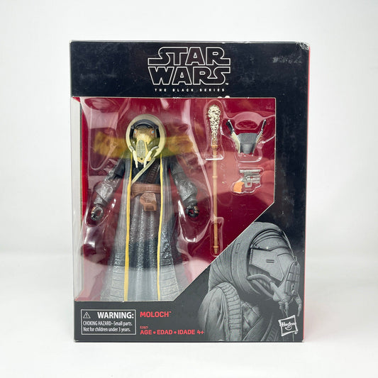 Vintage Hasbro Star Wars Black Series Sealed Figures Moloch (Solo) Deluxe (2018) - Black Series Hasbro Star Wars Action Figure