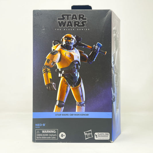Vintage Hasbro Star Wars Black Series Sealed Figures NED-B (Deluxe) OBI 10 - Hasbro Black Series (2023)