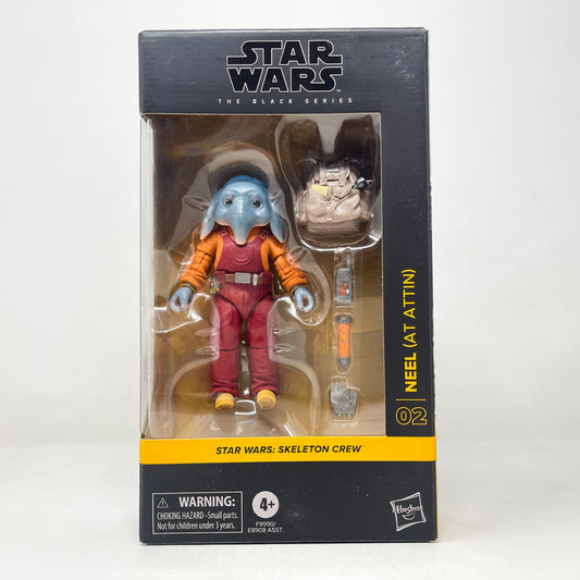 Vintage Hasbro Star Wars Black Series Sealed Figures Neel - At Atin (Skeleton Crew) #02 - Hasbro Black Series (2024)