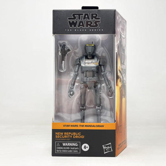 Vintage Hasbro Star Wars Black Series Sealed Figures New Republic Security Droid MAN 23 - Hasbro Black Series (2023)