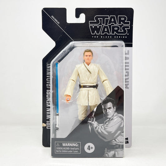 Vintage Hasbro Star Wars Black Series Sealed Figures Obi-Wan Kenobi (Padawan) Archive - Black Series