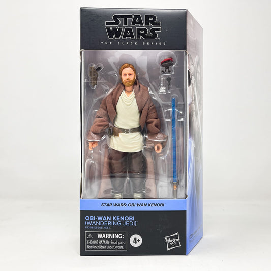 Vintage Hasbro Star Wars Black Series Sealed Figures Obi-Wan Kenobi (Wandering Jedi) OBI #01 - Hasbro Black Series (2016)
