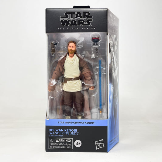 Vintage Hasbro Star Wars Black Series Sealed Figures Obi-Wan Kenobi (Wandering Jedi) OBI #01 - Hasbro Black Series (2016)