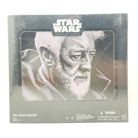 Vintage Hasbro Star Wars Black Series Sealed Figures Obi-Wan Kenobi with Leia Hologram Table (SDCC 2016) - Hasbro Black Series (2016)