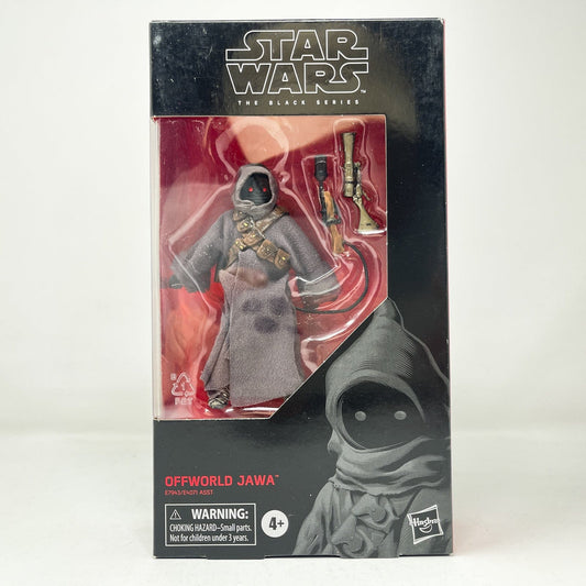 Vintage Hasbro Star Wars Black Series Sealed Figures Offworld Jawa #96 - Black Series Hasbro