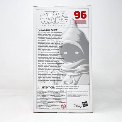 Vintage Hasbro Star Wars Black Series Sealed Figures Offworld Jawa (First Edition) #96 - Hasbro Black Series (2019)
