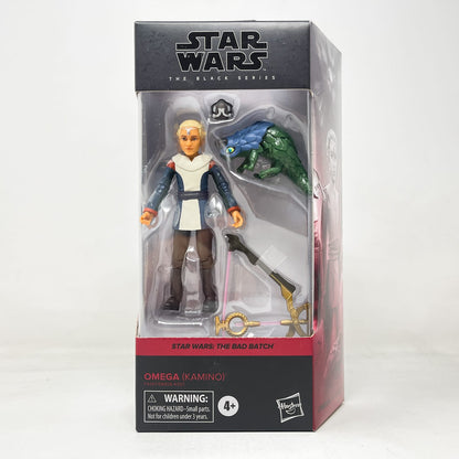 Vintage Hasbro Star Wars Black Series Sealed Figures Omega - Kamino (The Bad Batch) BB 10 - Hasbro Black Series (2022)