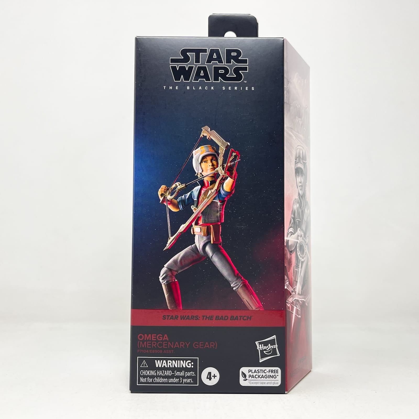 Vintage Hasbro Star Wars Black Series Sealed Figures Omega (Mercenary Gear) - The Bad Batch BB 18 - Hasbro Black Series (2023)