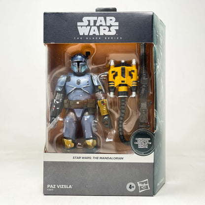 Vintage Hasbro Star Wars Black Series Sealed Figures Paz Visla Deluxe MAN 36 Carbonized - Hasbro Black Series (2022)