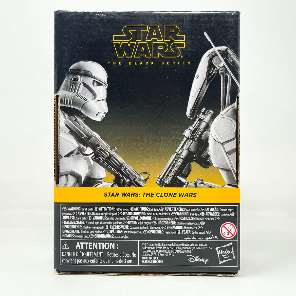 Vintage Hasbro Star Wars Black Series Sealed Figures Phase II Clone Trooper & Battle Droid 2-pack - Hasbro Black Series (2024)