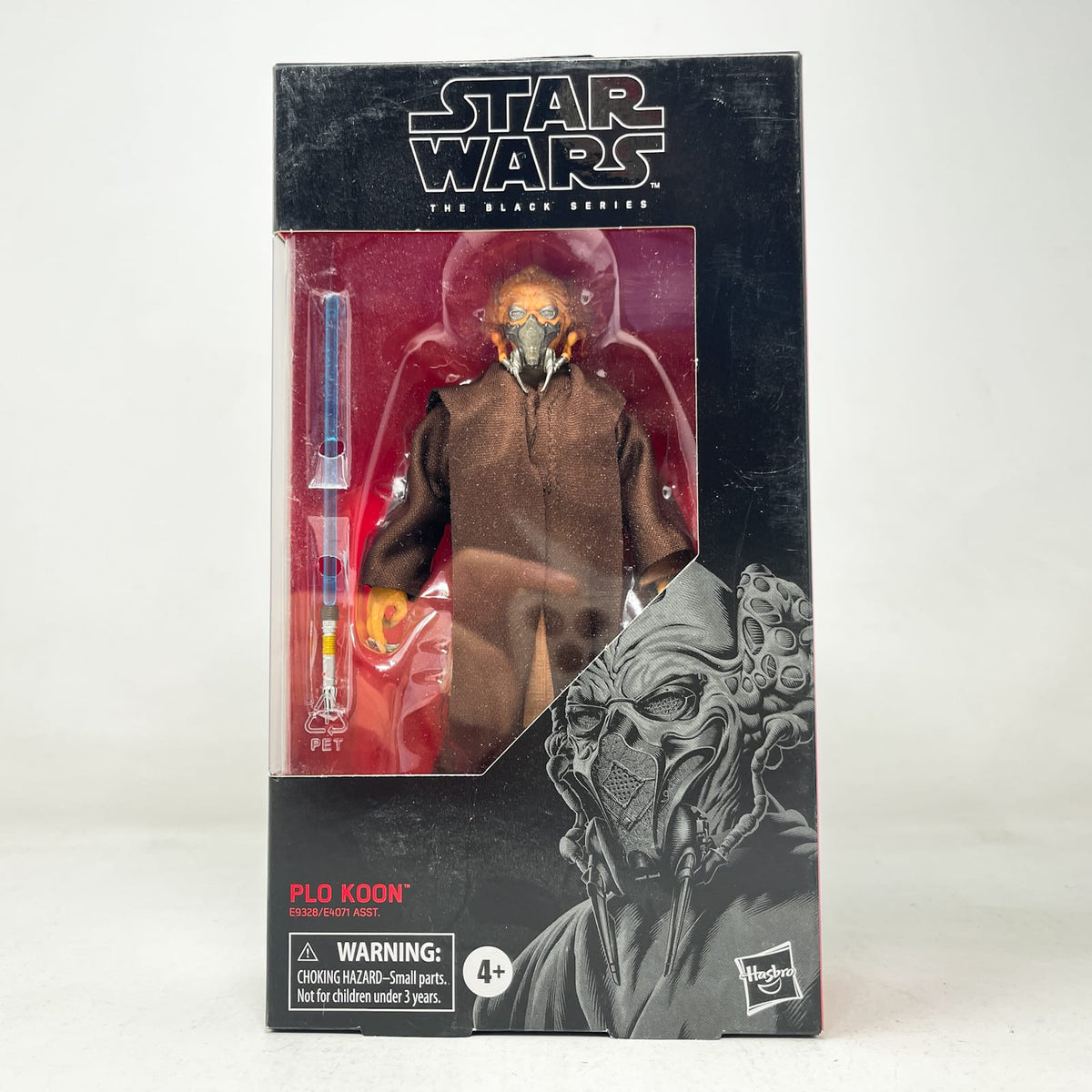 Vintage Hasbro Star Wars Black Series Sealed Figures Plo Koon #109 - Hasbro Black Series (2020)