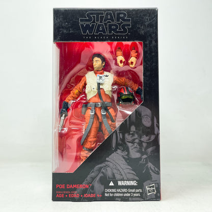Vintage Hasbro Star Wars Black Series Sealed Figures Poe Dameron (TFA) #07 - Hasbro Black Series (2015)