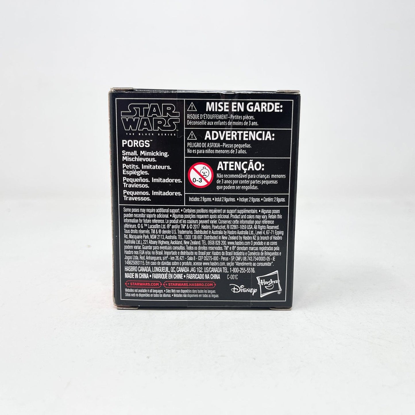 Vintage Hasbro Star Wars Black Series Sealed Figures Porgs - Black Series Hasbro Star Wars Action Figure