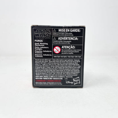 Vintage Hasbro Star Wars Black Series Sealed Figures Porgs - Black Series Hasbro Star Wars Action Figure