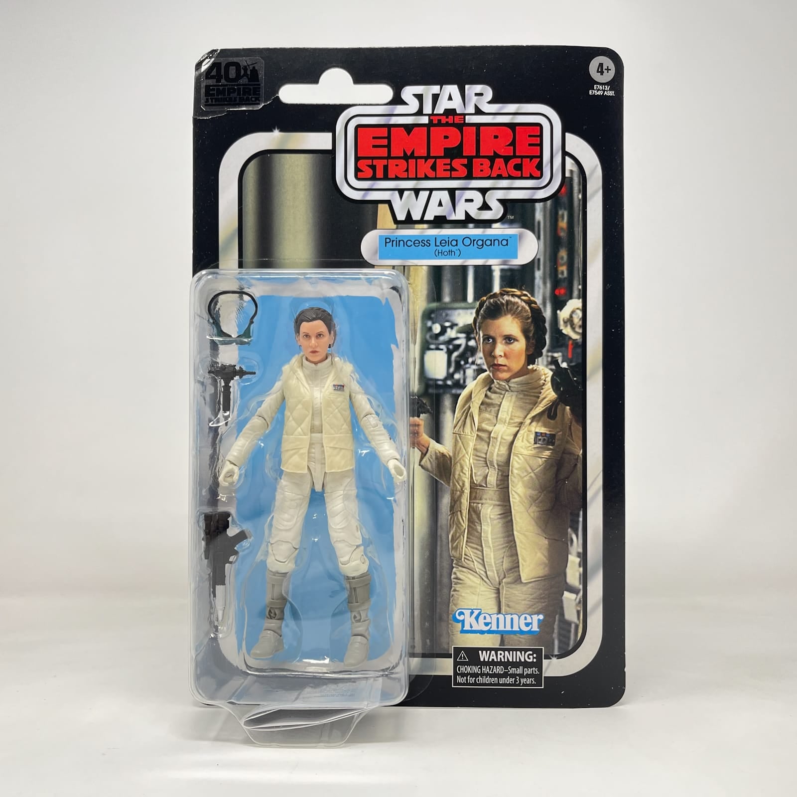 Vintage Hasbro Star Wars Black Series Sealed Figures Princess Leia Organa (Hoth) - 40th Anniversary - Hasbro Black Series (2020)