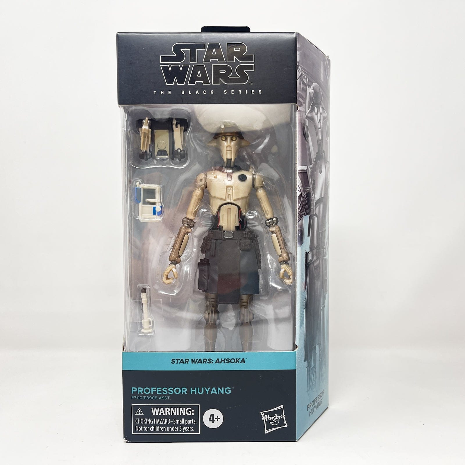 Vintage Hasbro Star Wars Black Series Sealed Figures Professor Huyang - Black Series AHS #07 Hasbro Star Wars Action Figure