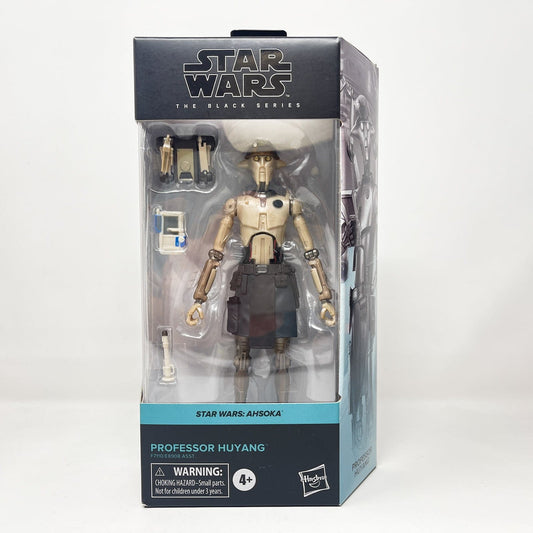 Vintage Hasbro Star Wars Black Series Sealed Figures Professor Huyang - Black Series AHS #07 Hasbro Star Wars Action Figure