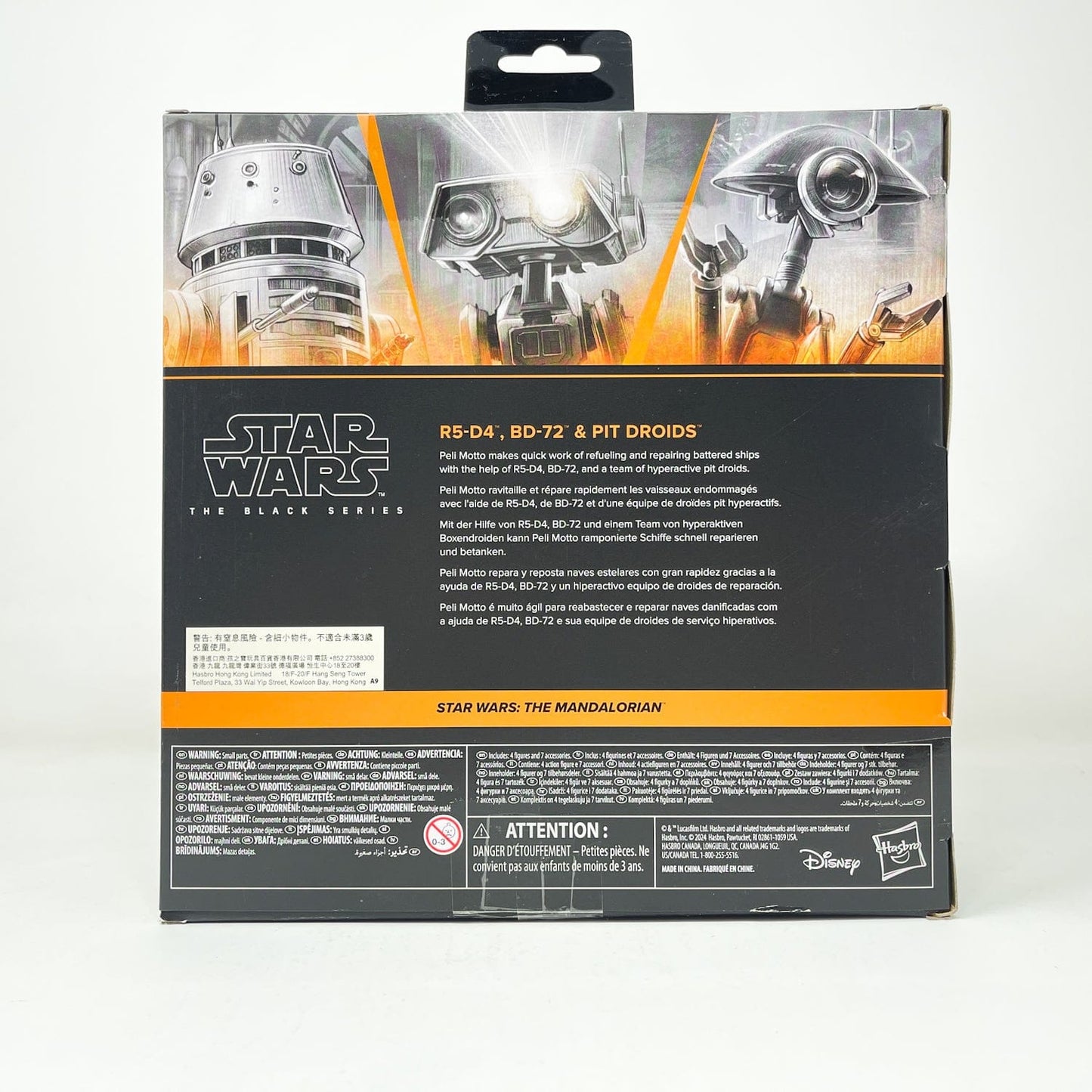 Vintage Hasbro Star Wars Black Series Sealed Figures R5-D4, BD-72 & Pit Droids (Deluxe) - Black Series Hasbro Star Wars