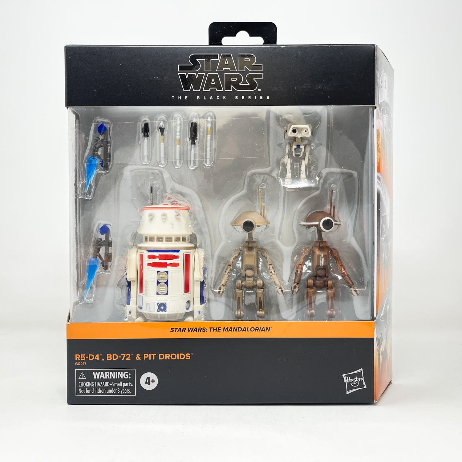 Hasbro 2024 R5-D4, BD-72 & Pit Droids (Deluxe) Black Series Star