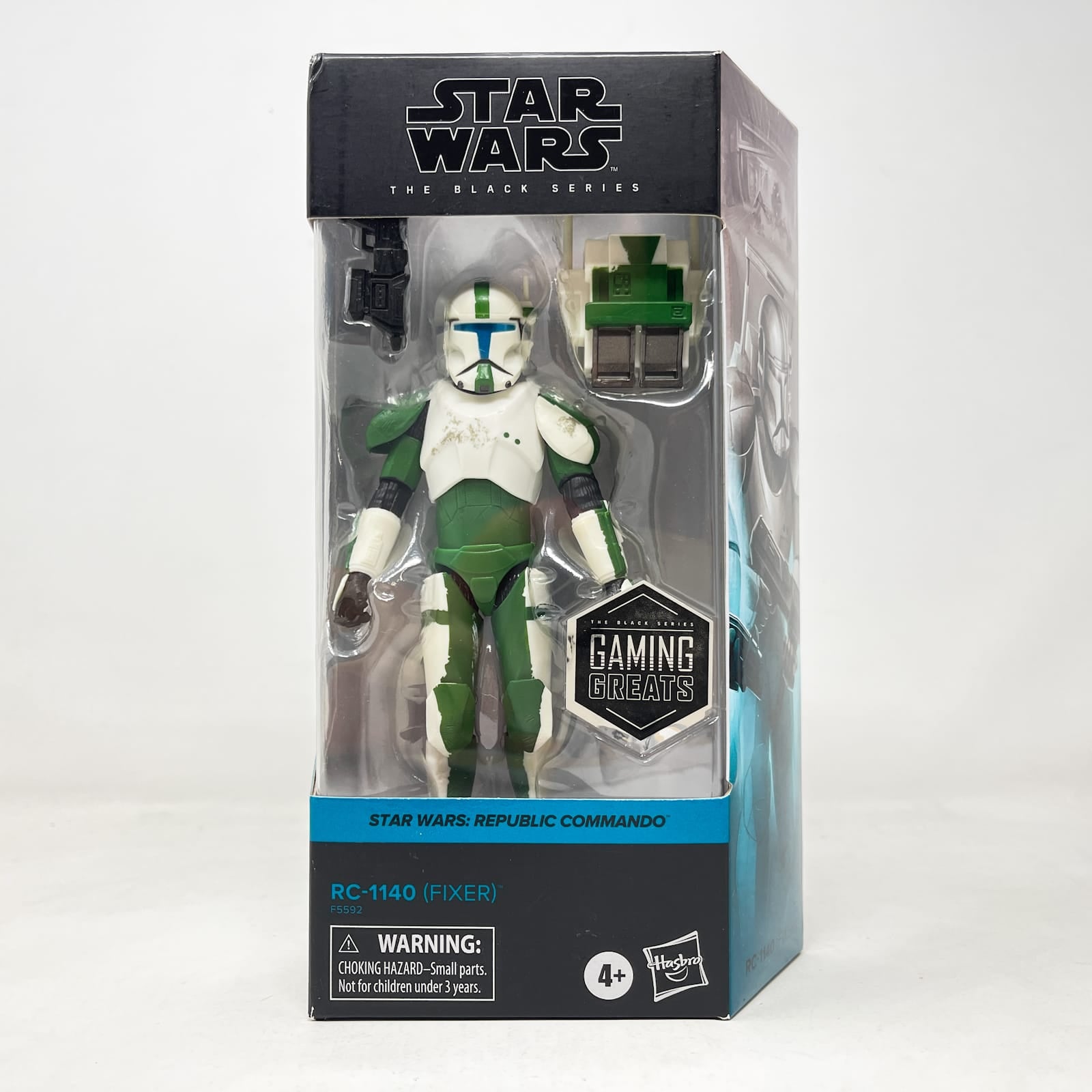 Vintage Hasbro Star Wars Black Series Sealed Figures RC-1140 Fixer (Republic Commando) GG 13 - Hasbro Black Series (2022)