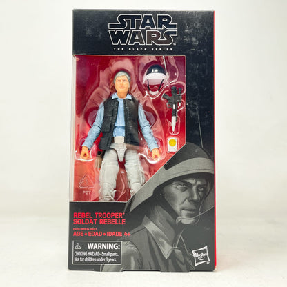 Vintage Hasbro Star Wars Black Series Sealed Figures Rebel Trooper  #69 - Hasbro Black Series (2018)