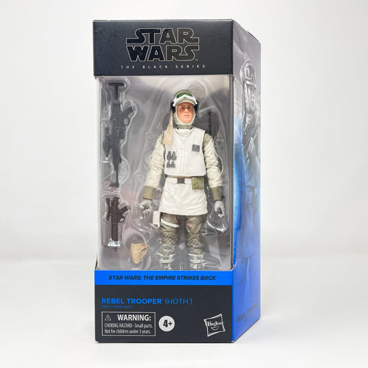 Vintage Hasbro Star Wars Black Series Sealed Figures Rebel Trooper (Hoth) ESB 03 - Black Series Hasbro Star Wars Action Figure