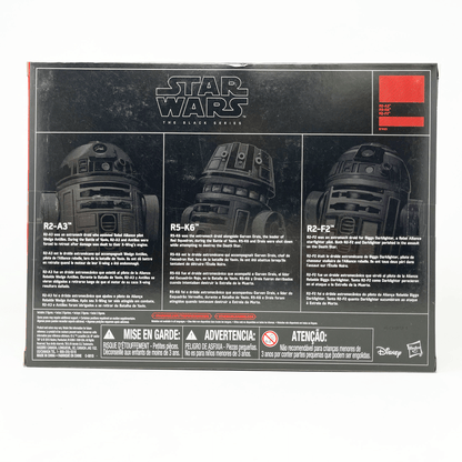 Vintage Hasbro Star Wars Black Series Sealed Figures Red Squadron Astromech Droid 3 Pack - (2018) - Black Series Hasbro Star Wars Action Figure