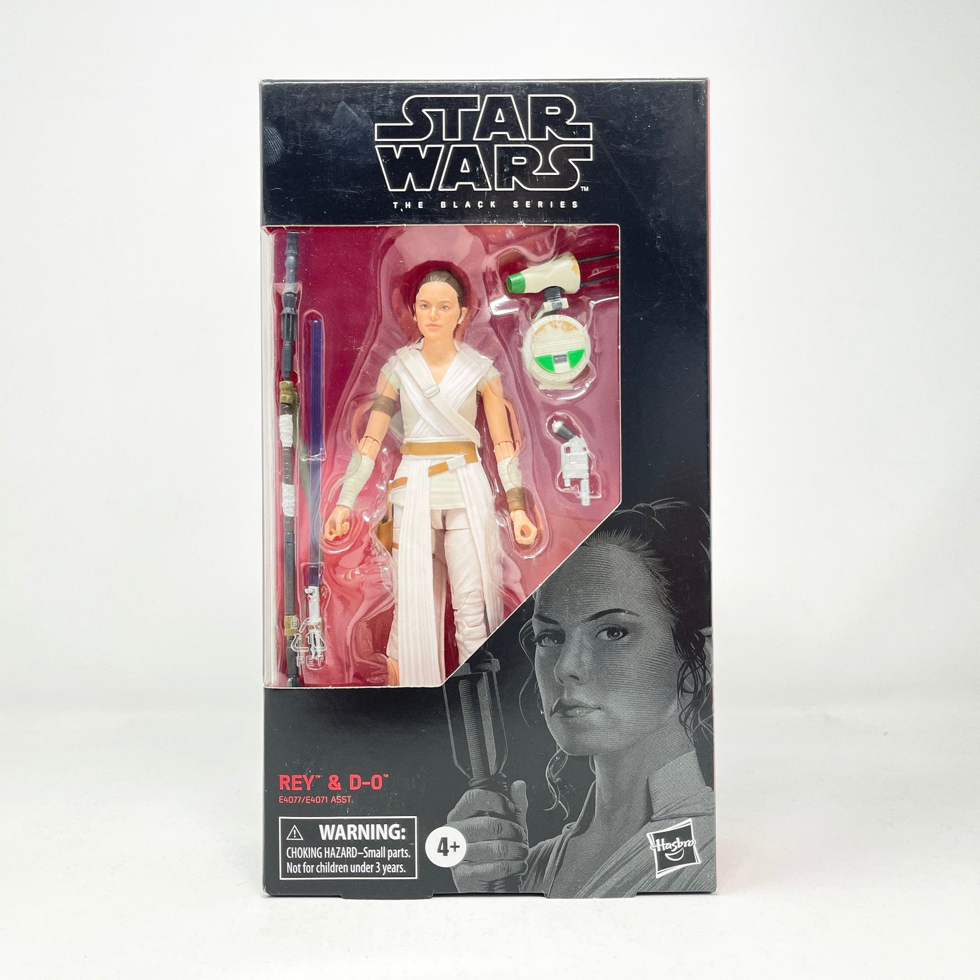 Vintage Hasbro Star Wars Black Series Sealed Figures Rey & D-O #91 (2019) - Black Series Hasbro Star Wars Action Figure