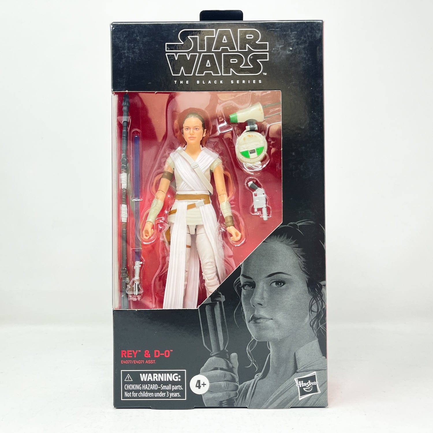 Vintage Hasbro Star Wars Black Series Sealed Figures Rey & D-O #91 (2019) - Black Series Hasbro Star Wars Action Figure