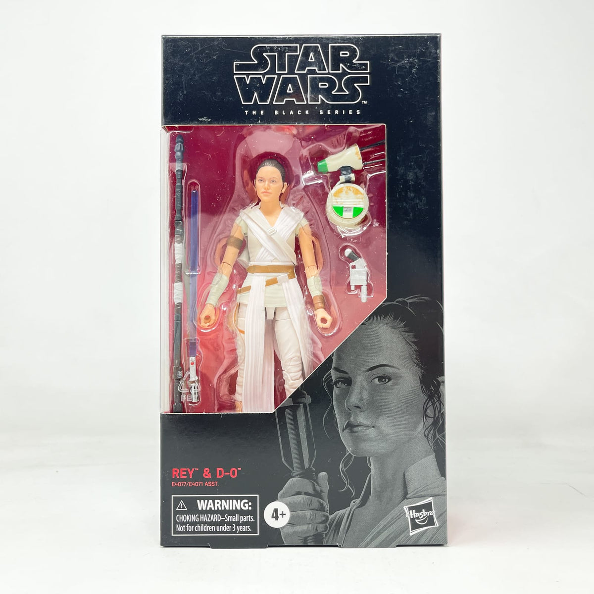 Vintage Hasbro Star Wars Black Series Sealed Figures Rey & D-O #91 - Hasbro Black Series (2019)