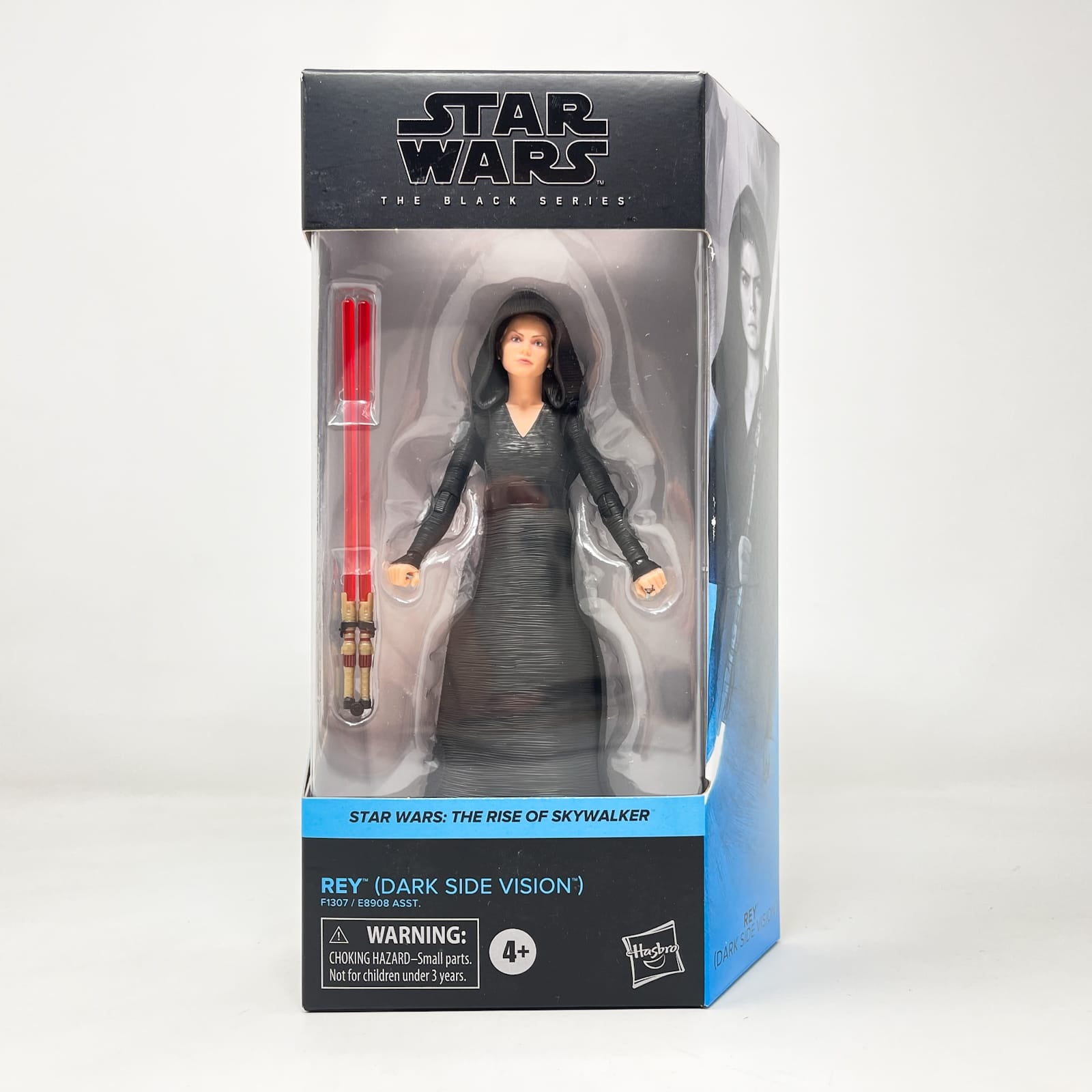 Vintage Hasbro Star Wars Black Series Sealed Figures Rey (Dark Side Vision) TROS 01 - Hasbro Black Series (2021)