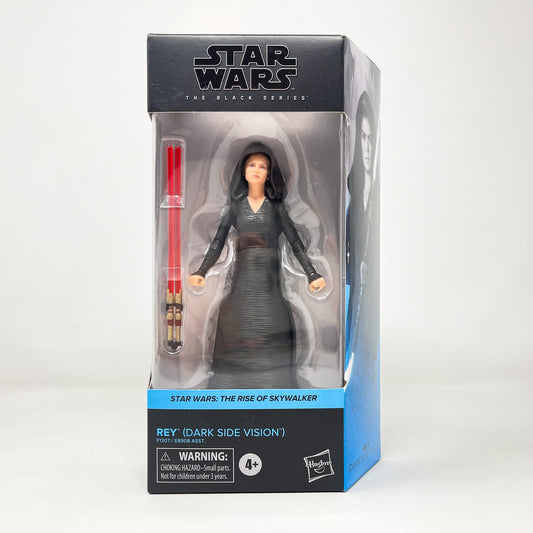 Vintage Hasbro Star Wars Black Series Sealed Figures Rey (Dark Side Vision) TROS 01 - Hasbro Black Series (2021)