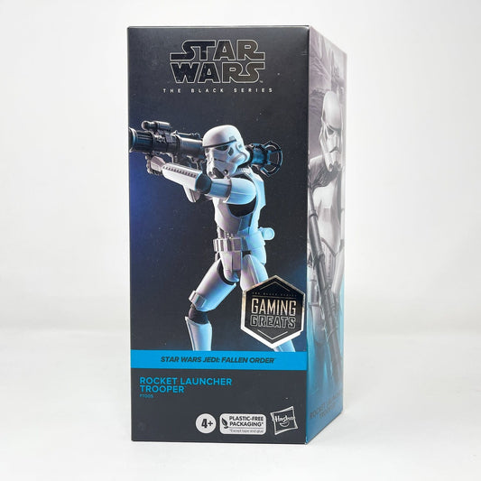 Vintage Hasbro Star Wars Black Series Sealed Figures Rocket Launcher Trooper (Fallen Order) GG 22 - Black Series Hasbro Star Wars Action Figure