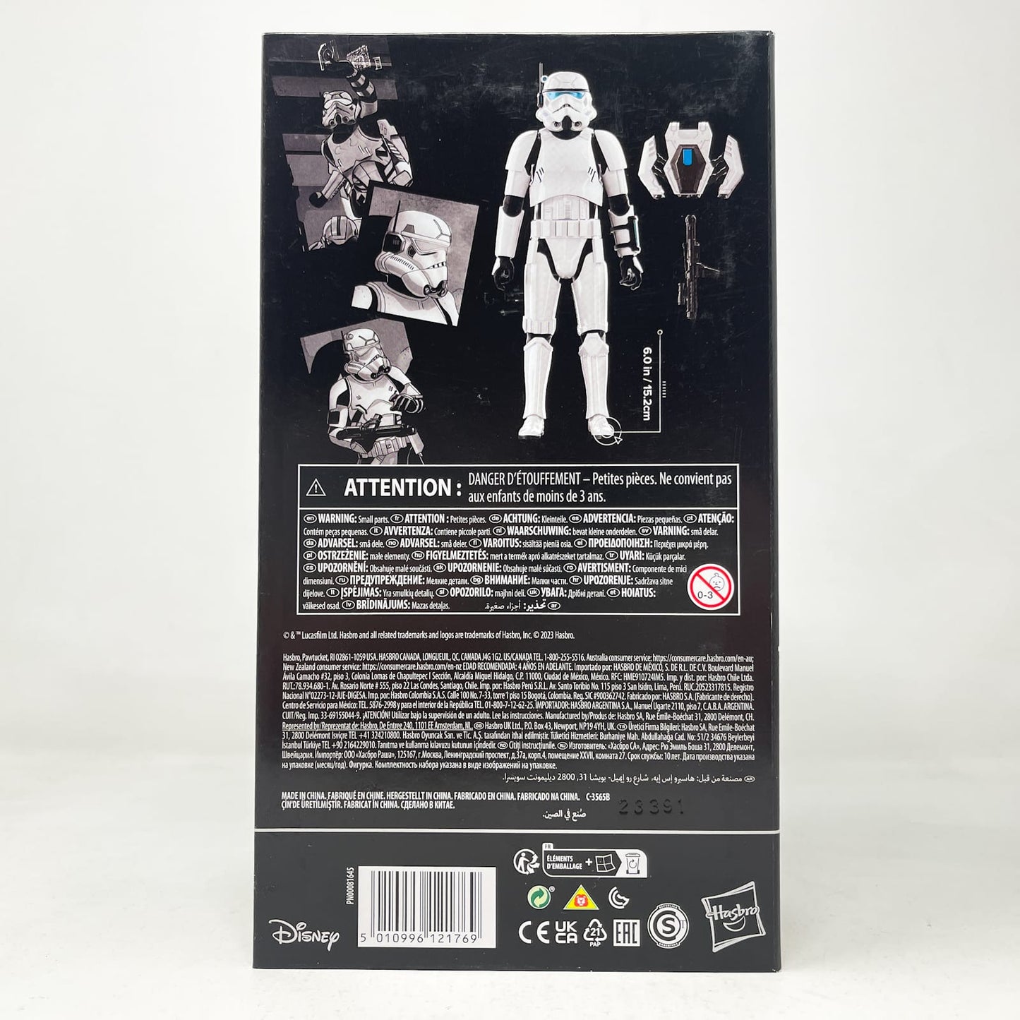 Vintage Hasbro Star Wars Black Series Sealed Figures SCAR Trooper Mic Comic Pack – Hasbro Black Series (2023)