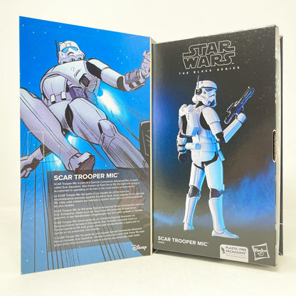 Vintage Hasbro Star Wars Black Series Sealed Figures SCAR Trooper Mic Comic Pack – Hasbro Black Series (2023)