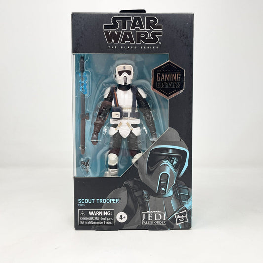 Vintage Hasbro Star Wars Black Series Sealed Figures Scout Trooper (Jedi Fallen Order) - Hasbro Black Series (2020)