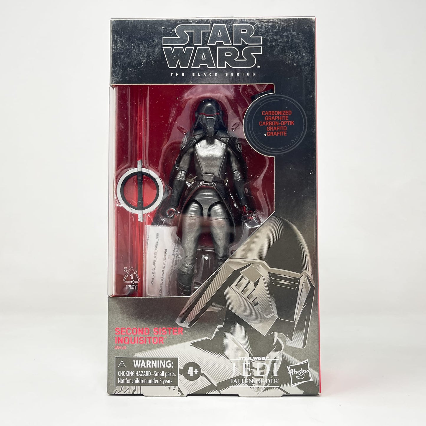 Vintage Hasbro Star Wars Black Series Sealed Figures Second Sister Inquisitor Carbonized #95 – Hasbro Black Series (2019)