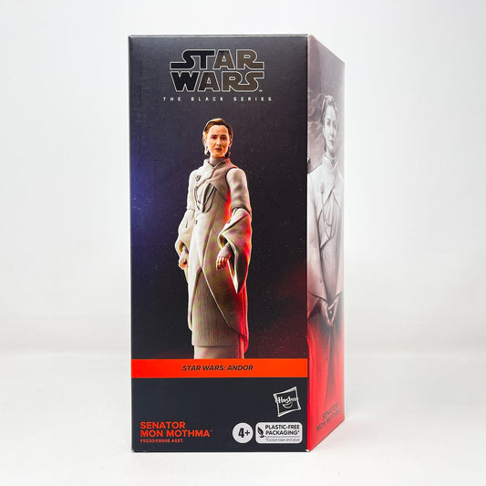 Vintage Hasbro Star Wars Black Series Sealed Figures Senator Mon Mothma (Andor) AND 07 - Black Series Hasbro Star Wars Action Figure
