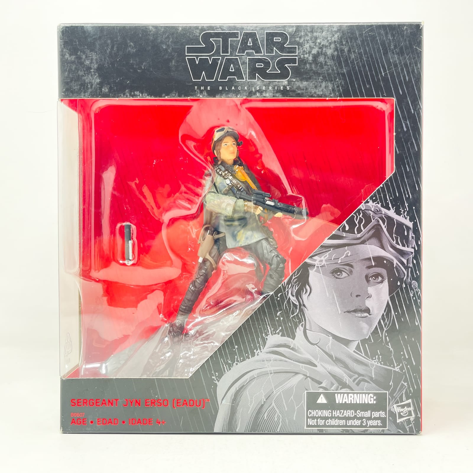 Vintage Hasbro Star Wars Black Series Sealed Figures Sergeant Jyn Erso Eadu (Rogue One) Kmart Box Set - Hasbro Black Series (2016)
