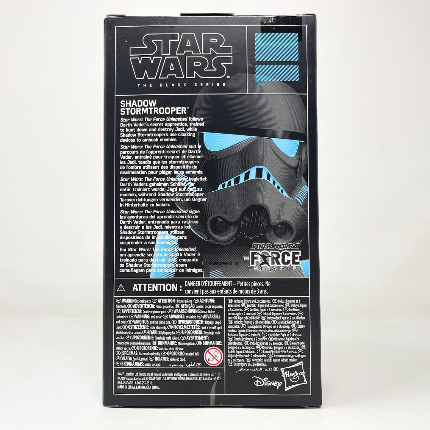 Vintage Hasbro Star Wars Black Series Sealed Figures Shadow Stormtrooper (Force Unleashed) - Hasbro Black Series (2020)