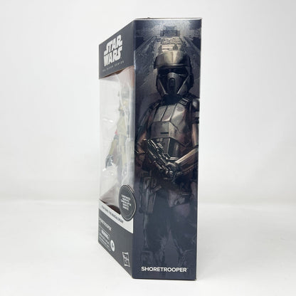 Vintage Hasbro Star Wars Black Series Sealed Figures Shoretrooper (Carbonized) - Black Series Hasbro Star Wars Action Figure