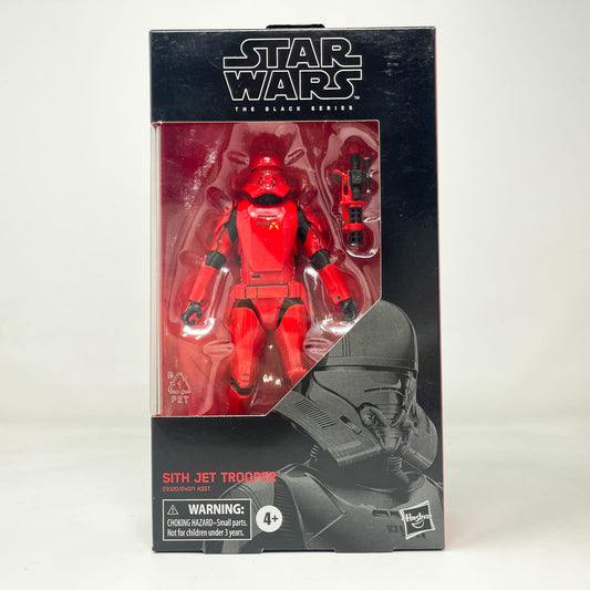 Vintage Hasbro Star Wars Black Series Sealed Figures Sith Jet Trooper #106 - Hasbro Black Series (2020)