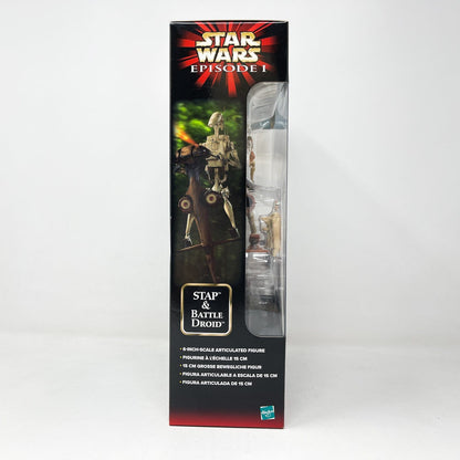Vintage Hasbro Star Wars Black Series Sealed Figures STAP & Battle Droid  - Hasbro Black Series